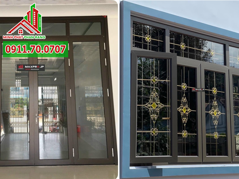 Thi công cửa nhôm kính Xingfa tại Ninh Thuận